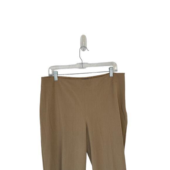 Talbots Tan Khaki Work Office Business Career Heritage Ankle‎ Pants Size 12 - Picture 3 of 10